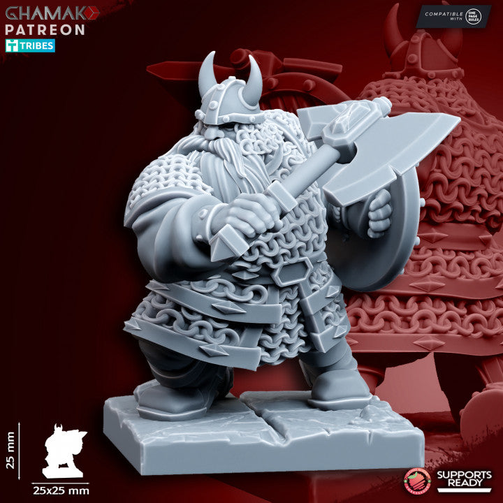 Clan Warriors (Hand Weapon & Shield) – Ghamak