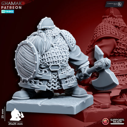 Clan Warriors (Hand Weapon & Shield) – Ghamak