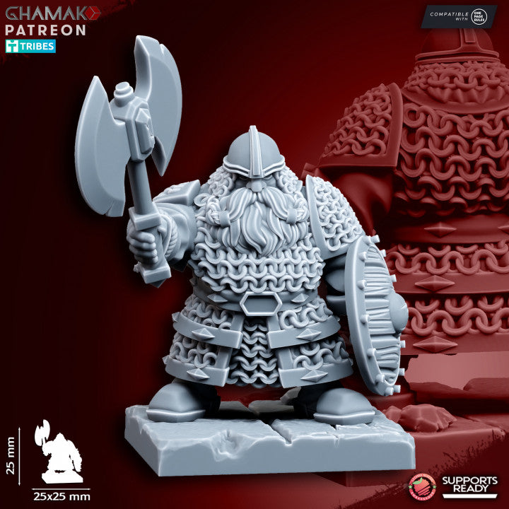 Clan Warriors (Hand Weapon & Shield) – Ghamak