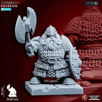 Clan Warriors (Hand Weapon & Shield) – Ghamak