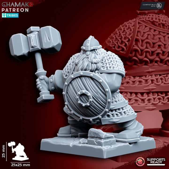 Clan Warriors (Hand Weapon & Shield) – Ghamak