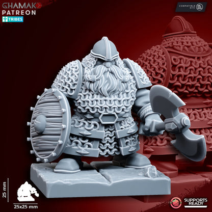 Clan Warriors (Hand Weapon & Shield) – Ghamak