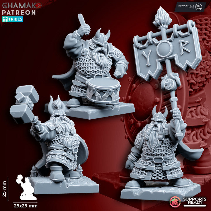 Clan Warriors (Hand Weapon & Shield) – Ghamak