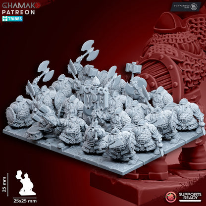 Clan Warriors (Hand Weapon & Shield) – Ghamak