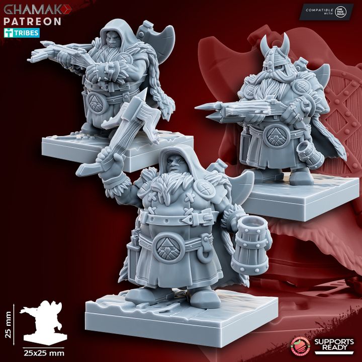 Dwarf Rangers with crossbows – Ghamak