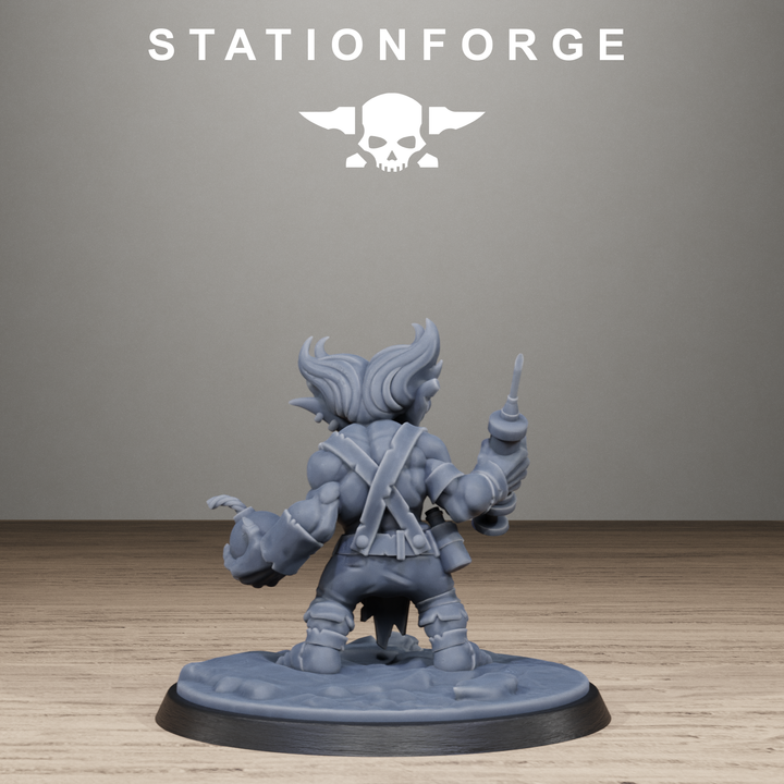 Orkaz Mad Scientist - Figurine Station Forge - Station Forge - 3DPitFactory