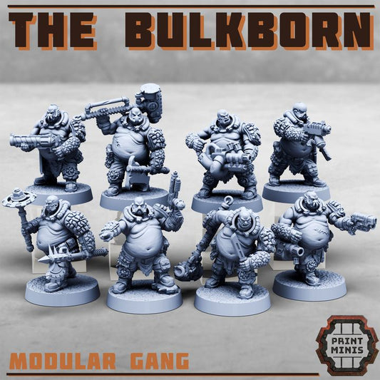 The Bulkborn Gang - Figurine Print Minis