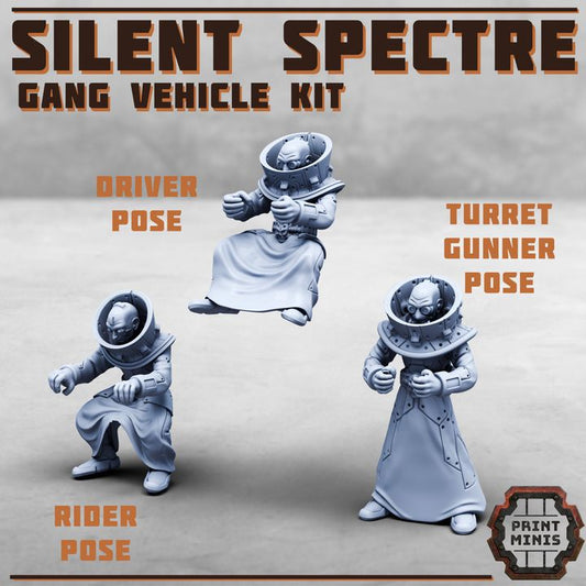 Silent Spectre - Gang Vehicle Kit - Figurine Print Minis - PRINT MINIS - 3DPitFactory