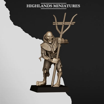 Zombies - Figurine Highlands Miniatures