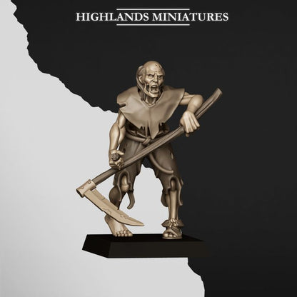 Zombies - Figurine Highlands Miniatures