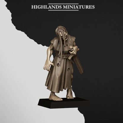 Zombies - Figurine Highlands Miniatures