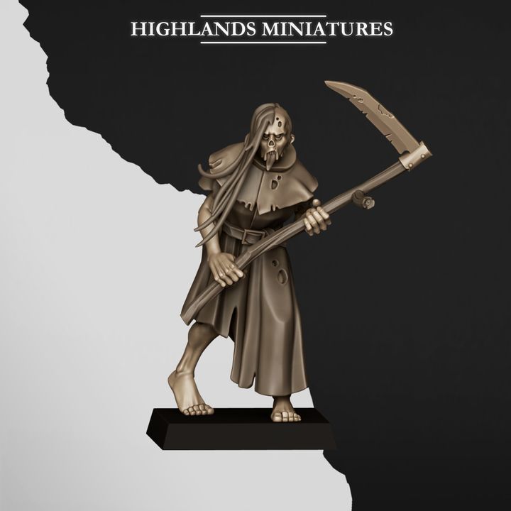 Zombies - Figurine Highlands Miniatures