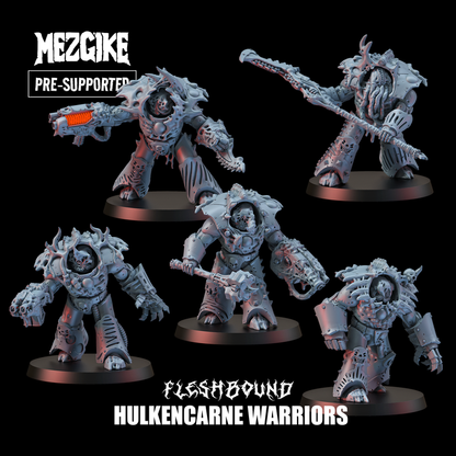 Hulkencarne Warriors Multipart Set - Figurine MEZGIKE