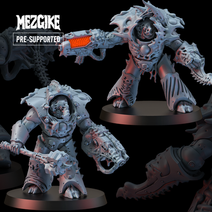 Hulkencarne Warriors Multipart Set - Figurine MEZGIKE