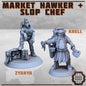 Krell et Zyanya - Market Hawker - Figurine Print Minis