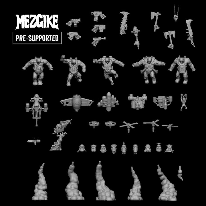 Jump boyz mob A  - Figurine MEZGIKE