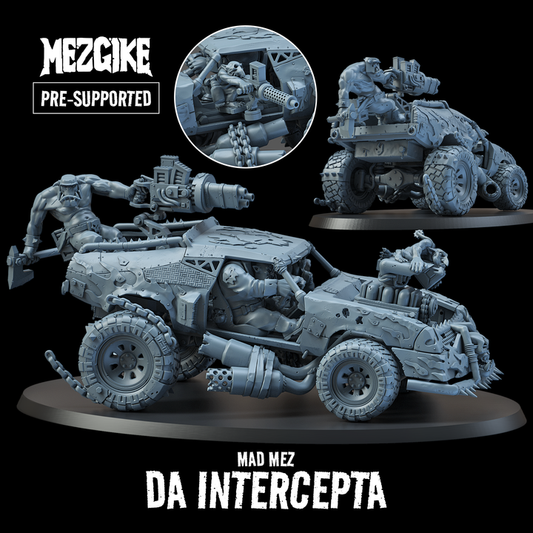 Mad Mez Buggy - Da Intercepta - Figurine MEZGIKE - MEZGIKE - 3DPitFactory