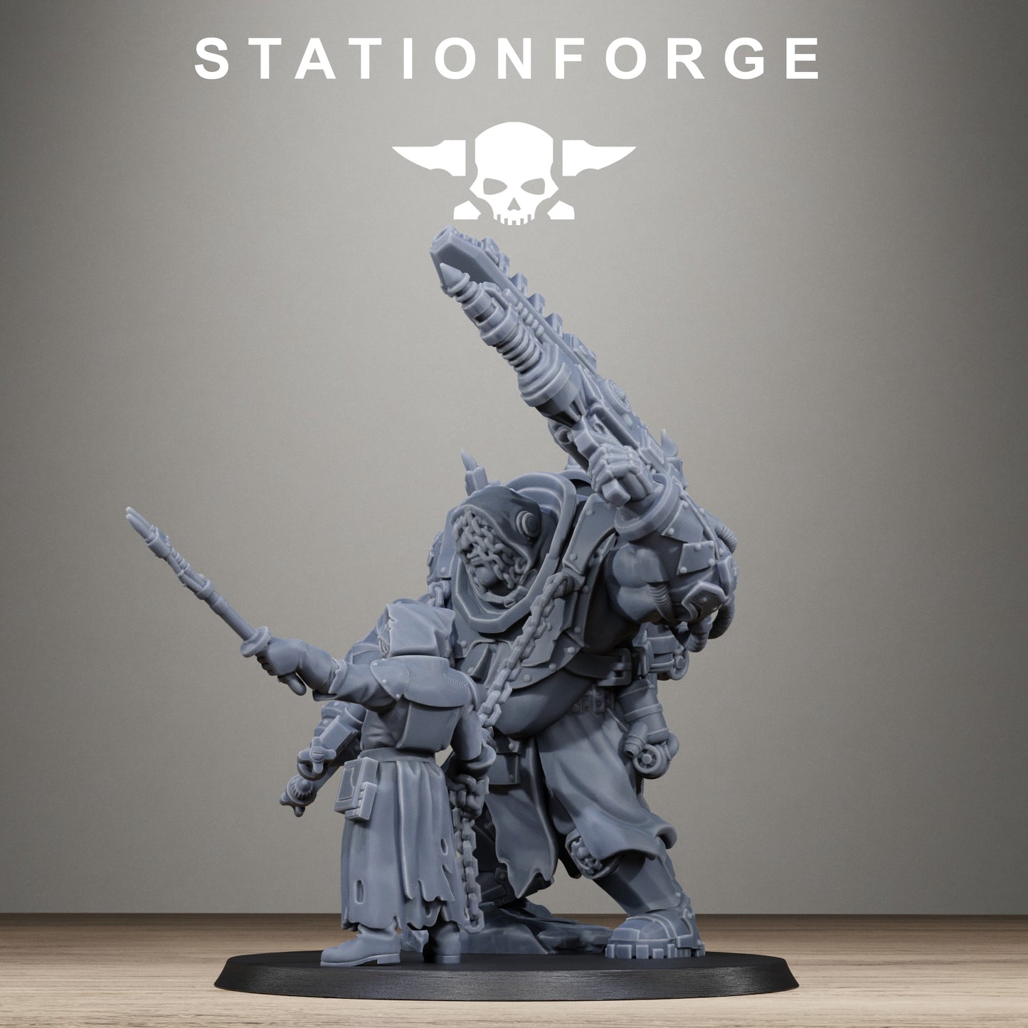 Scavenger Beast Controllers - 3 Figurines - Station Forge