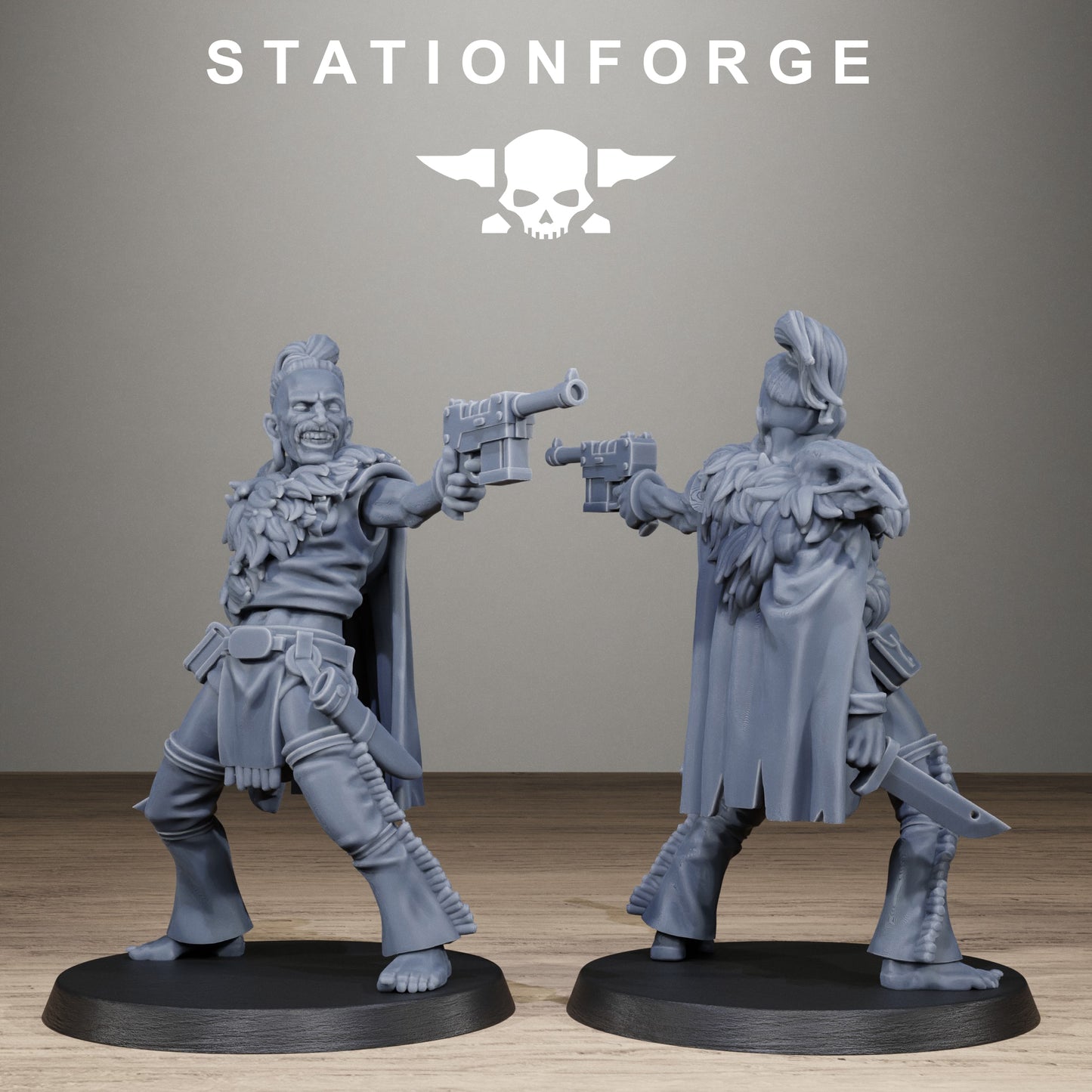 Techno Savages Scrap Tribers - Figurines Station Forge