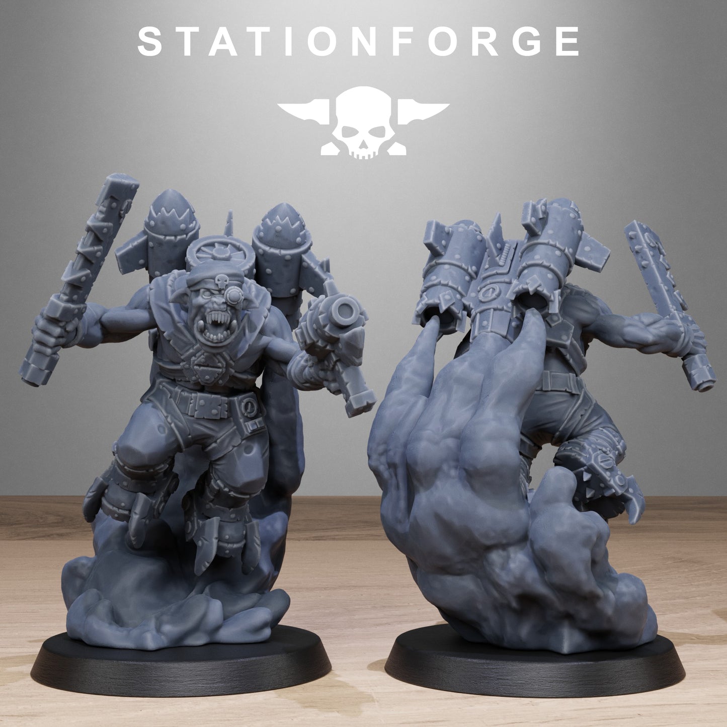 Orkaz Flyers - Station Forge