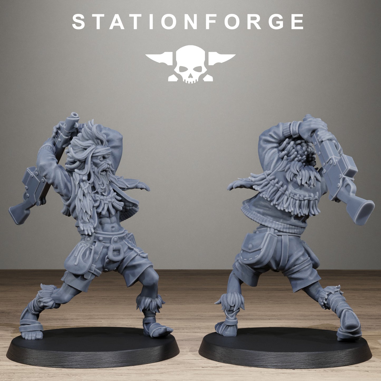 Techno Savages Scrap Tribers - Figurines Station Forge