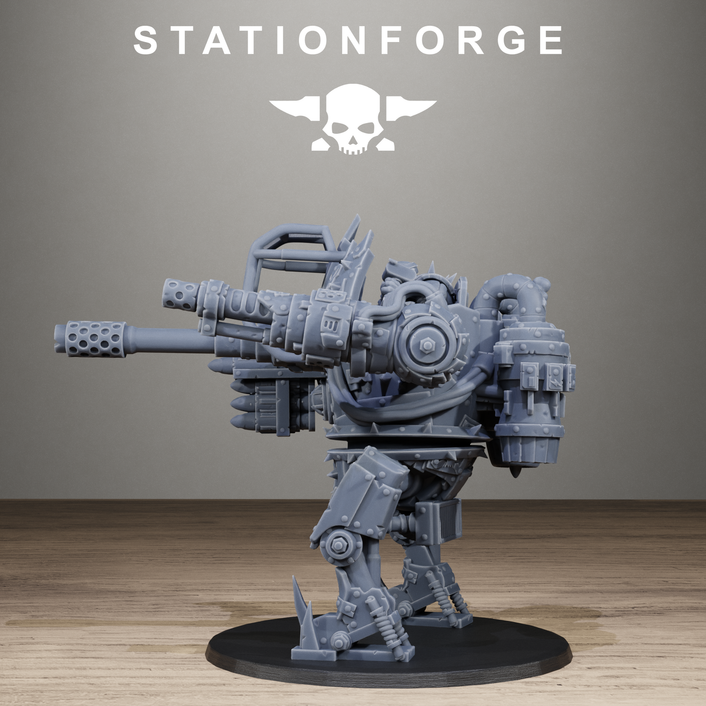 Orkaz Chicken Walker - Figurine Station Forge