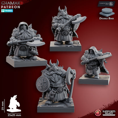 Dwarf Rangers with axe – Ghamak
