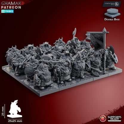 Dwarf Rangers with axe – Ghamak
