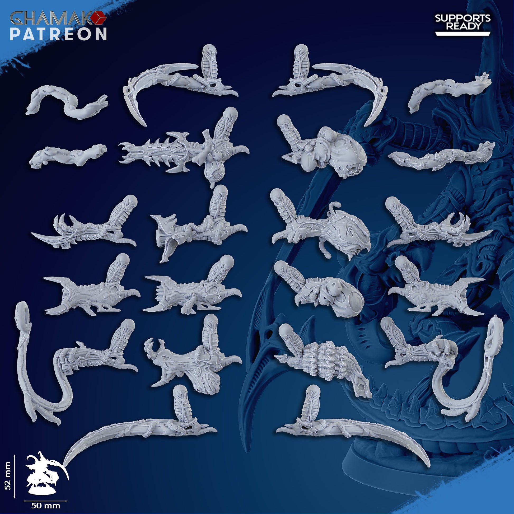 Swarm Warriors - GHAMAK - GHAMAK - 3DPitFactory