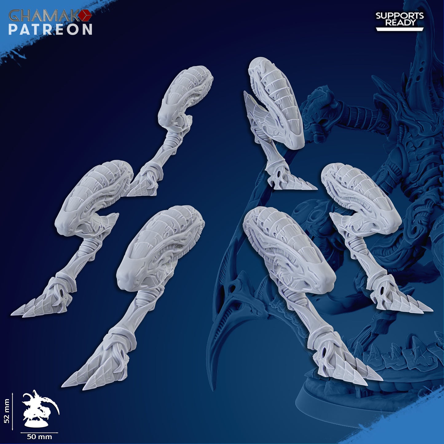 Swarm Warriors - GHAMAK - GHAMAK - 3DPitFactory
