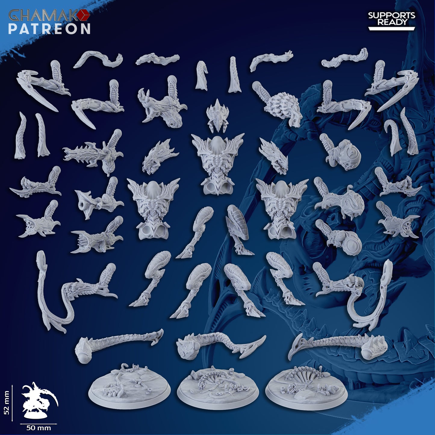 Swarm Warriors - GHAMAK - GHAMAK - 3DPitFactory