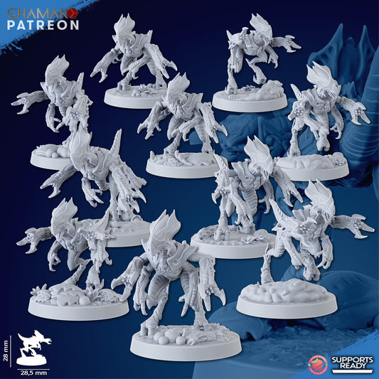 Swarm Shardlings - GHAMAK - GHAMAK - 3DPitFactory