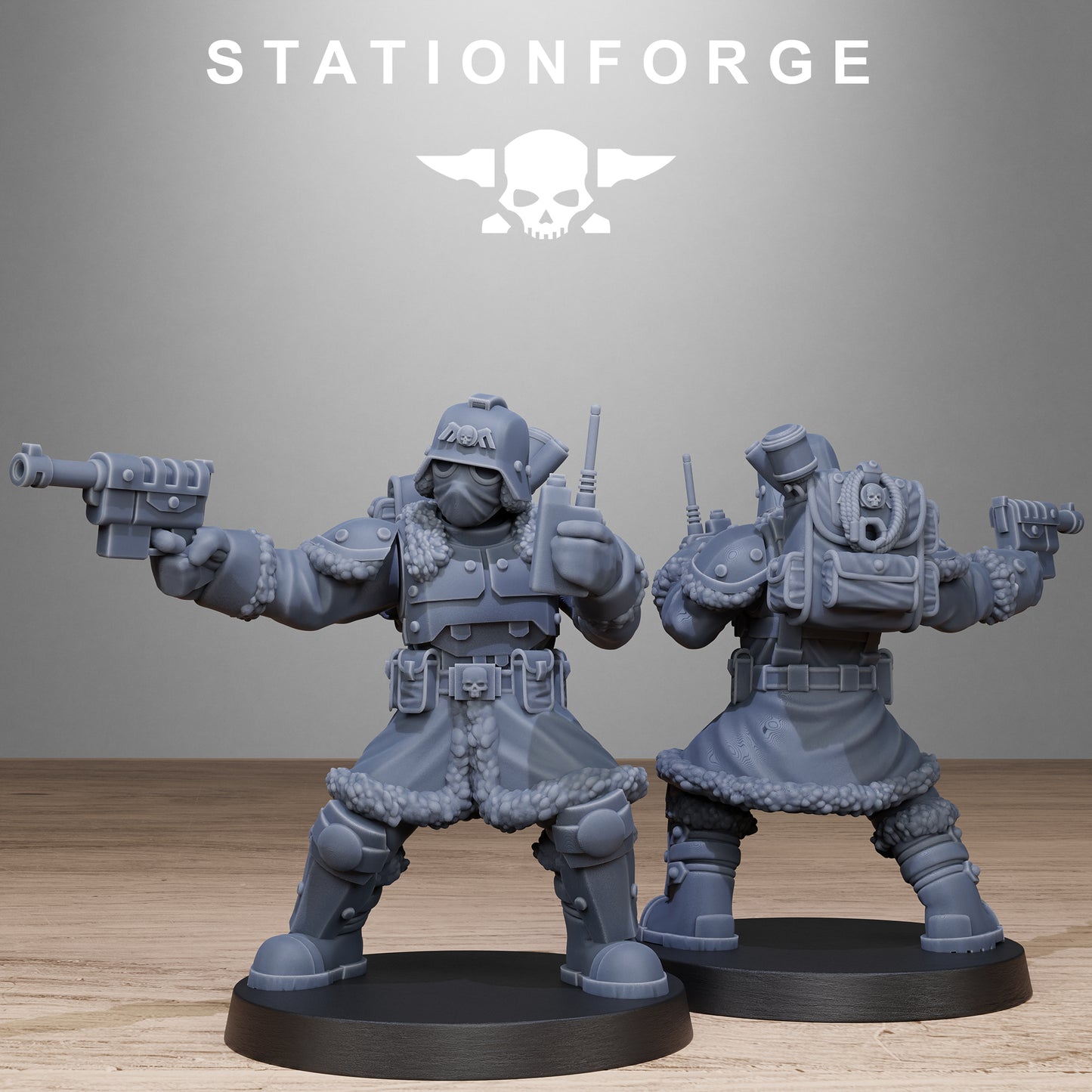 GrimGuard Frostwatch Patrol - Figurines Station Forge