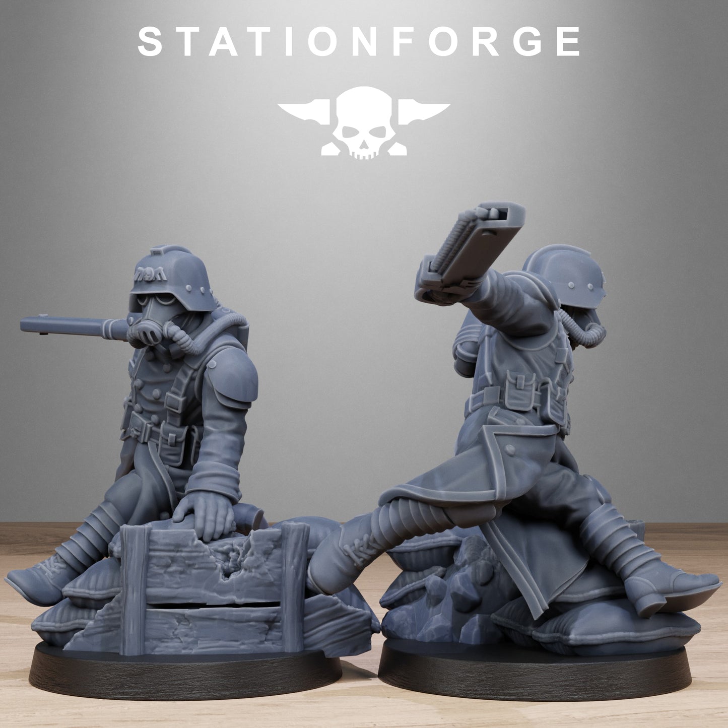 GrimGuard Shovel Trenches  - Station Forge