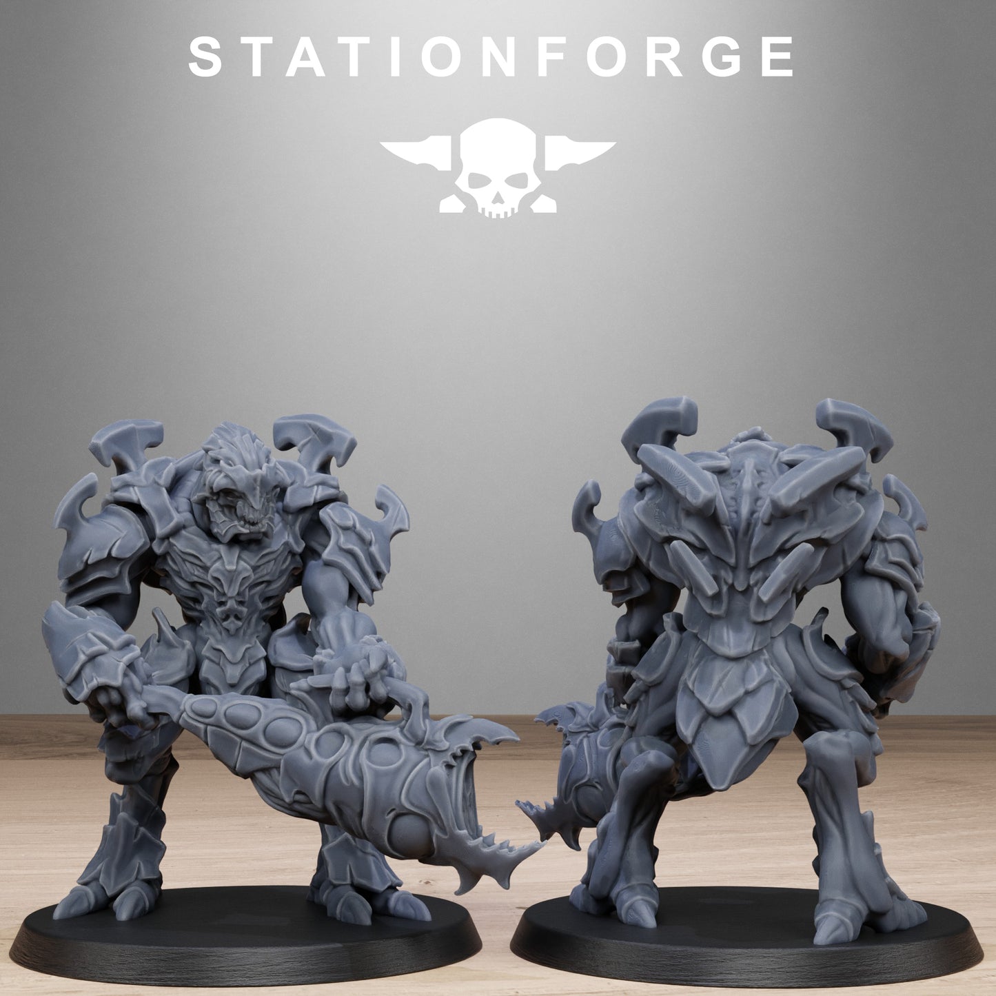Xenarid Warriors - Station Forge