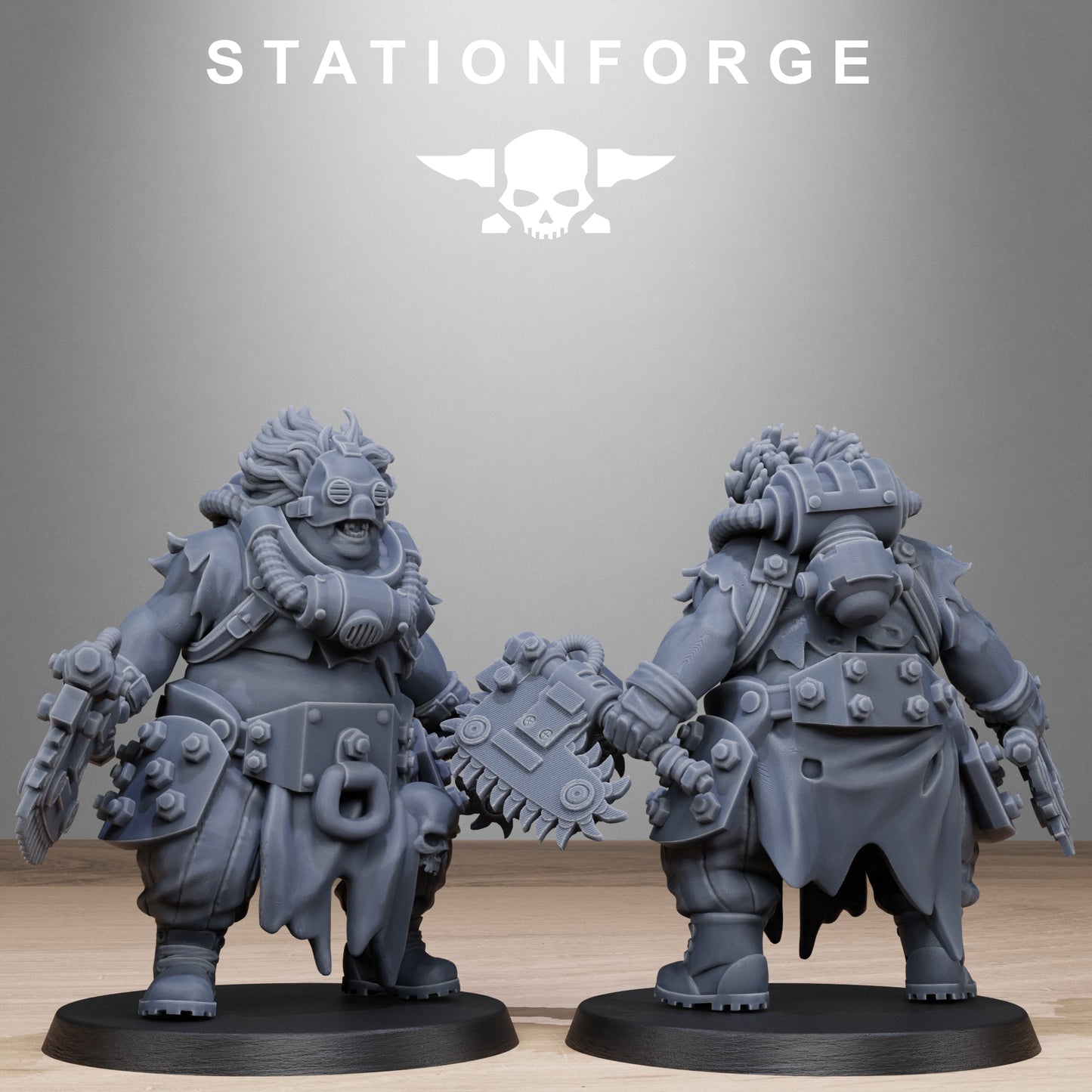 Techno Savage Barbarians - Figurines Station Forge
