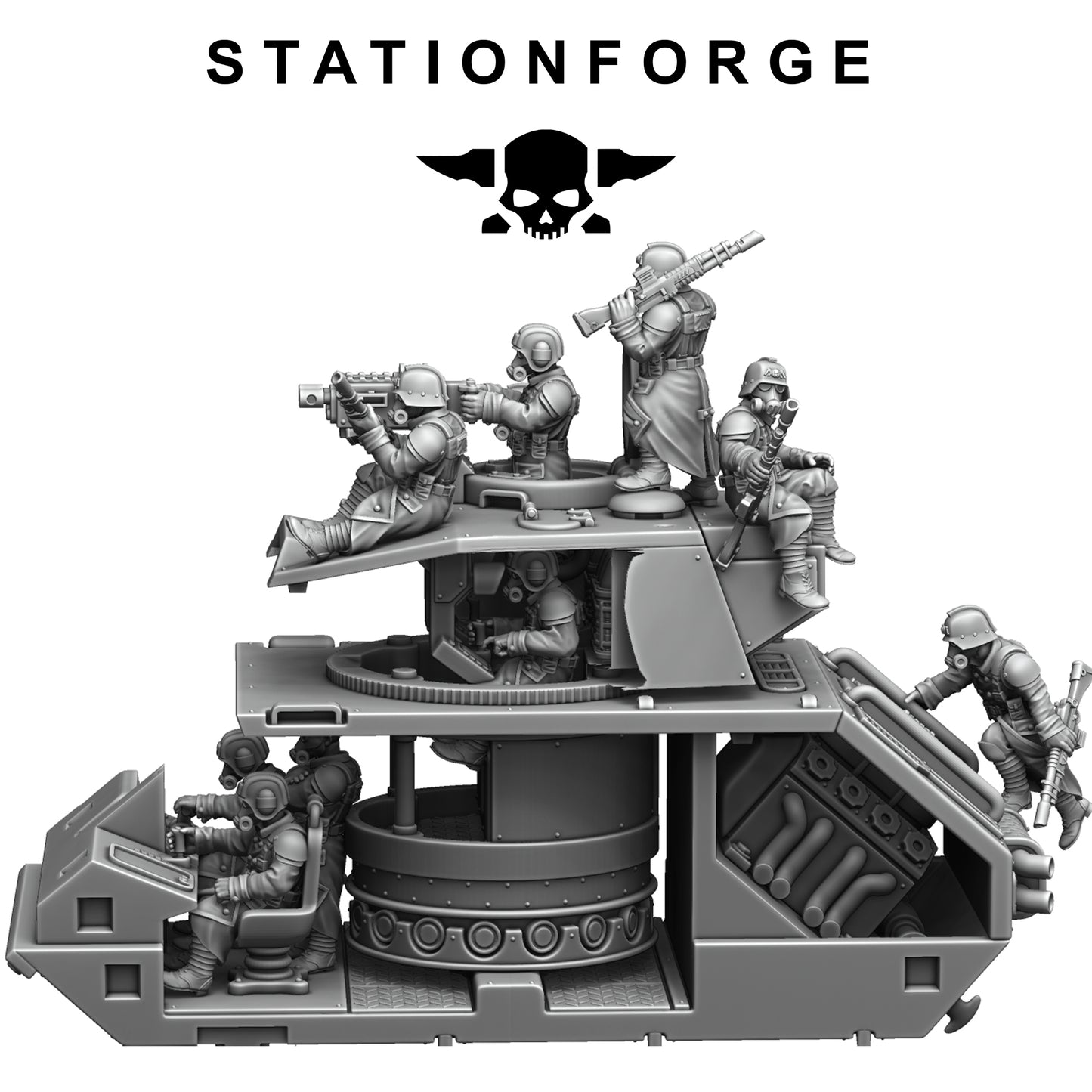 GrimGuard Battle Tank 2.0 - Station Forge