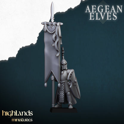 AEGEAN ELVES SPEARMEN - HIGHLANDS Miniatures
