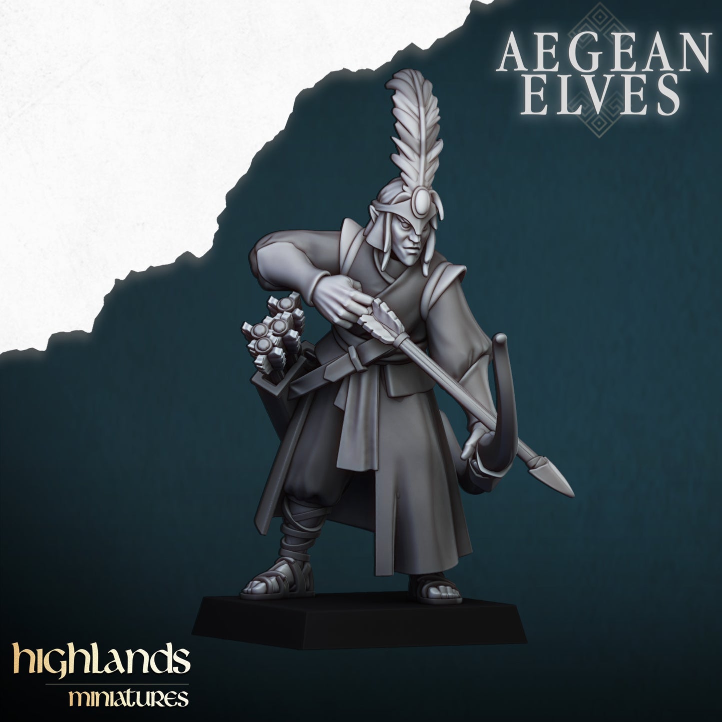 AEGEAN ELVES ARCHERS - HIGHLANDS Miniatures