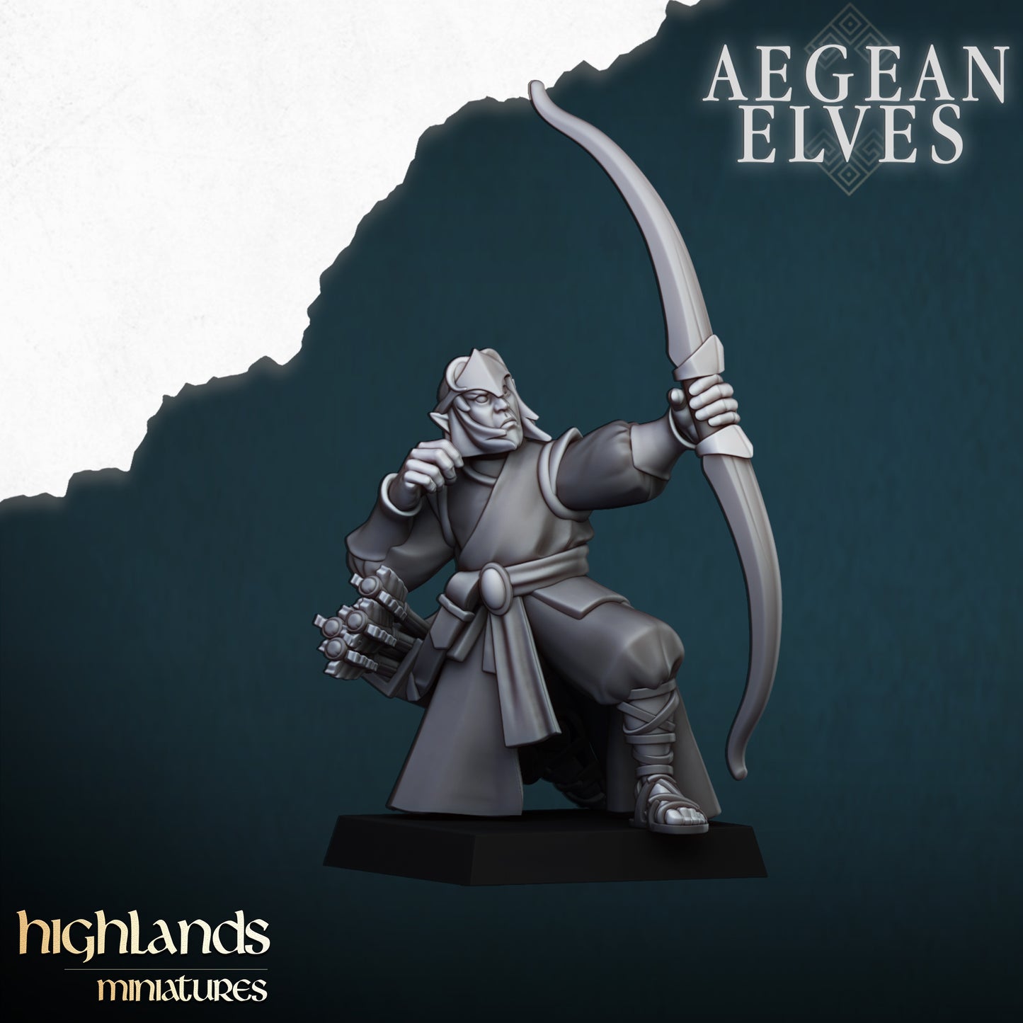 AEGEAN ELVES ARCHERS - HIGHLANDS Miniatures