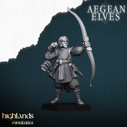 AEGEAN ELVES ARCHERS - HIGHLANDS Miniatures