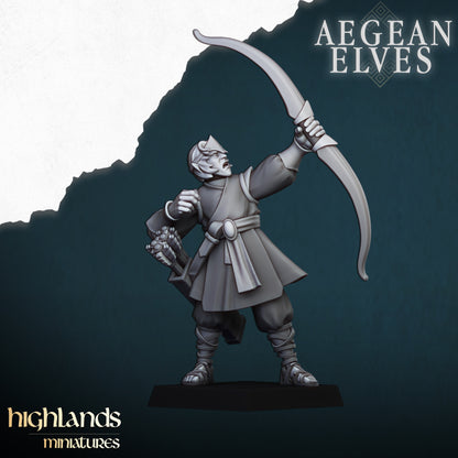 AEGEAN ELVES ARCHERS - HIGHLANDS Miniatures