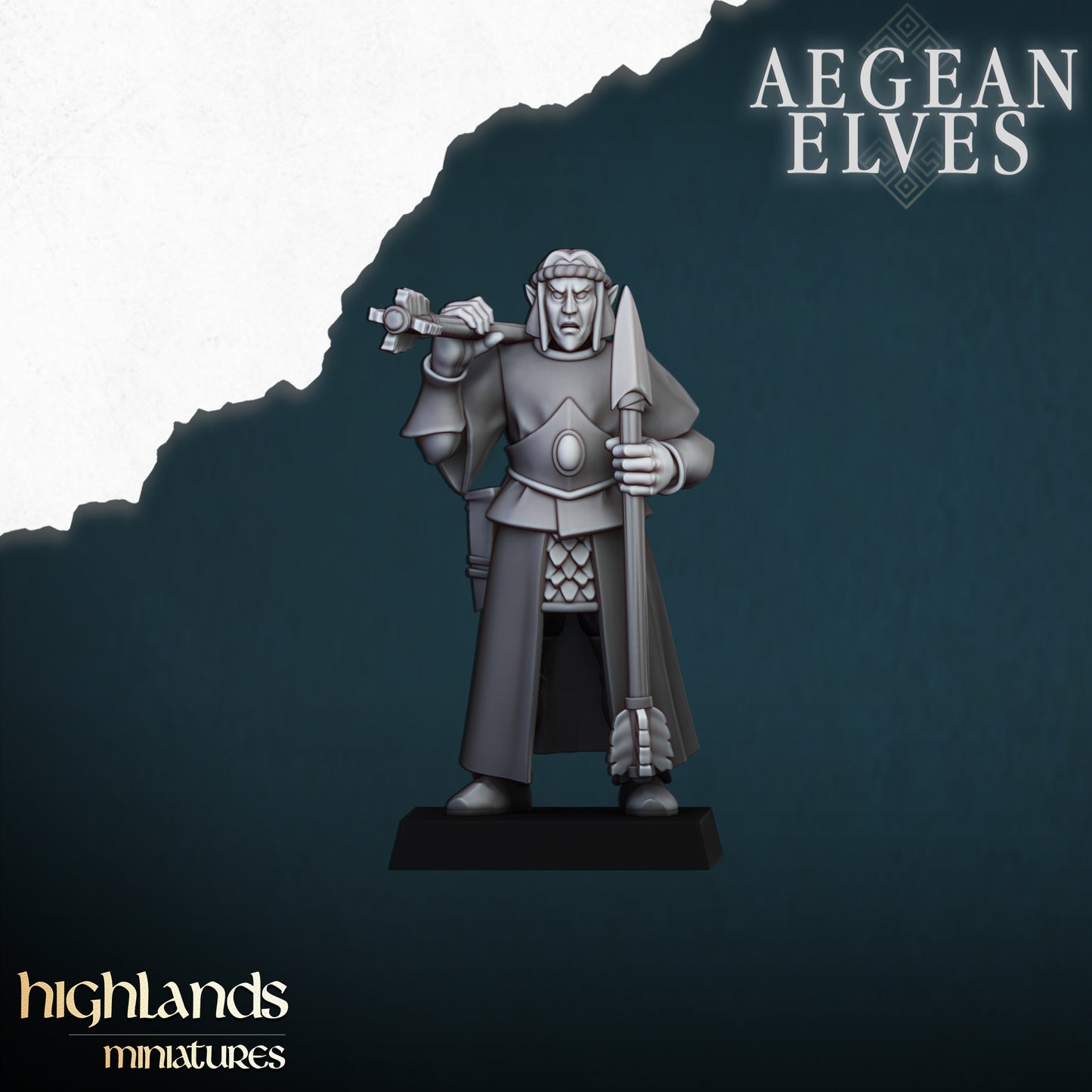 AEGEAN ELVES BALLISTA - Figurine Highlands Miniatures