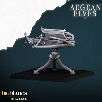 AEGEAN ELVES BALLISTA - Figurine Highlands Miniatures