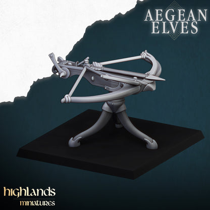 AEGEAN ELVES BALLISTA - Figurine Highlands Miniatures