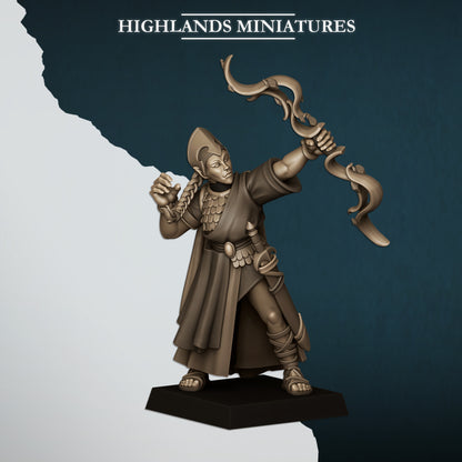 AEGEAN MAIDS with Bows - HIGHLANDS Miniatures