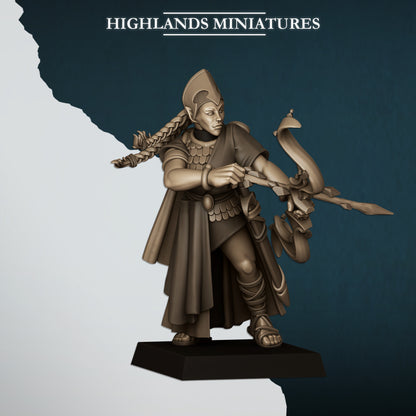 AEGEAN MAIDS with Bows - HIGHLANDS Miniatures