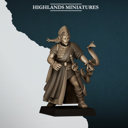 AEGEAN MAIDS with Bows - HIGHLANDS Miniatures