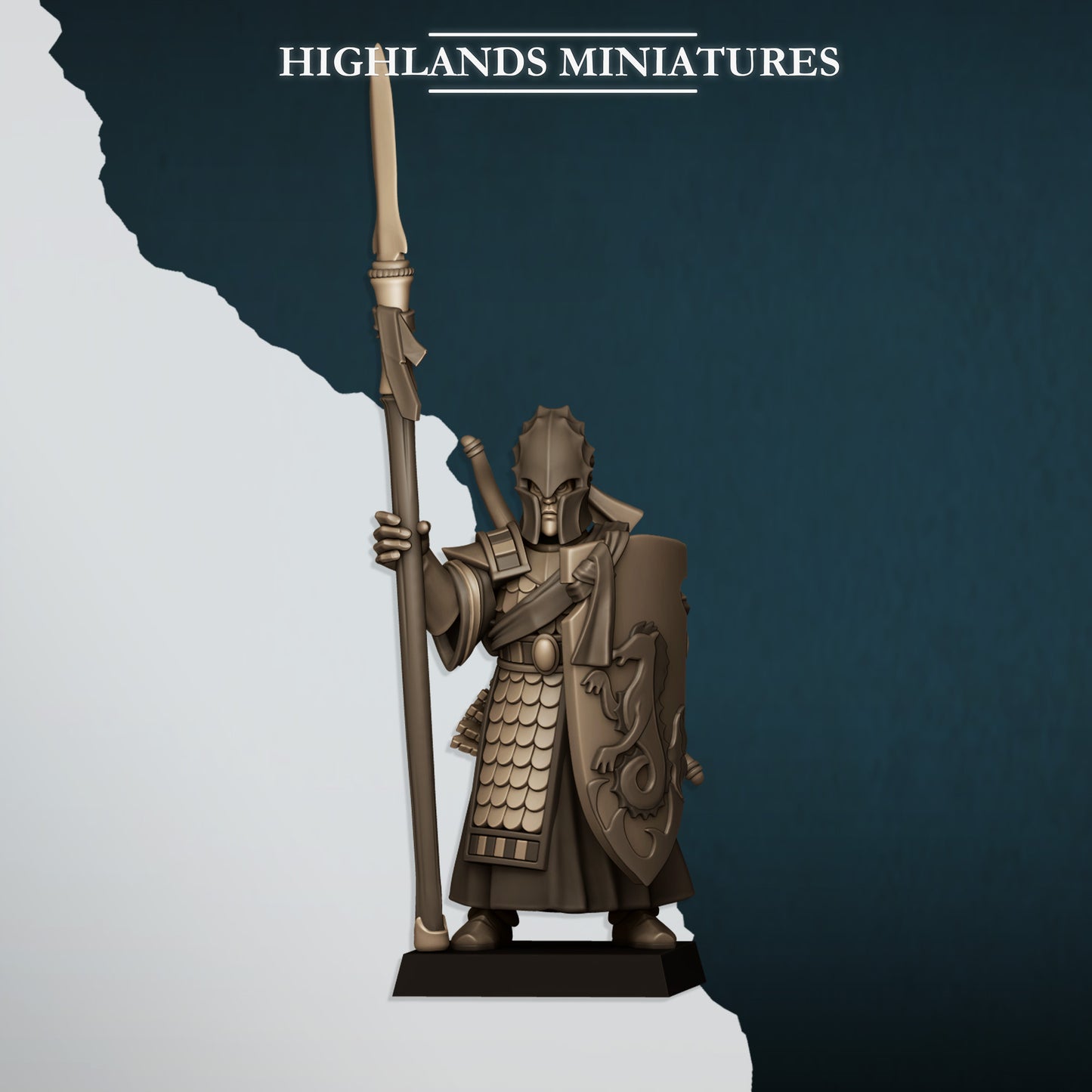 AEGEAN SEA GUARD - Figurine Highlands Miniatures