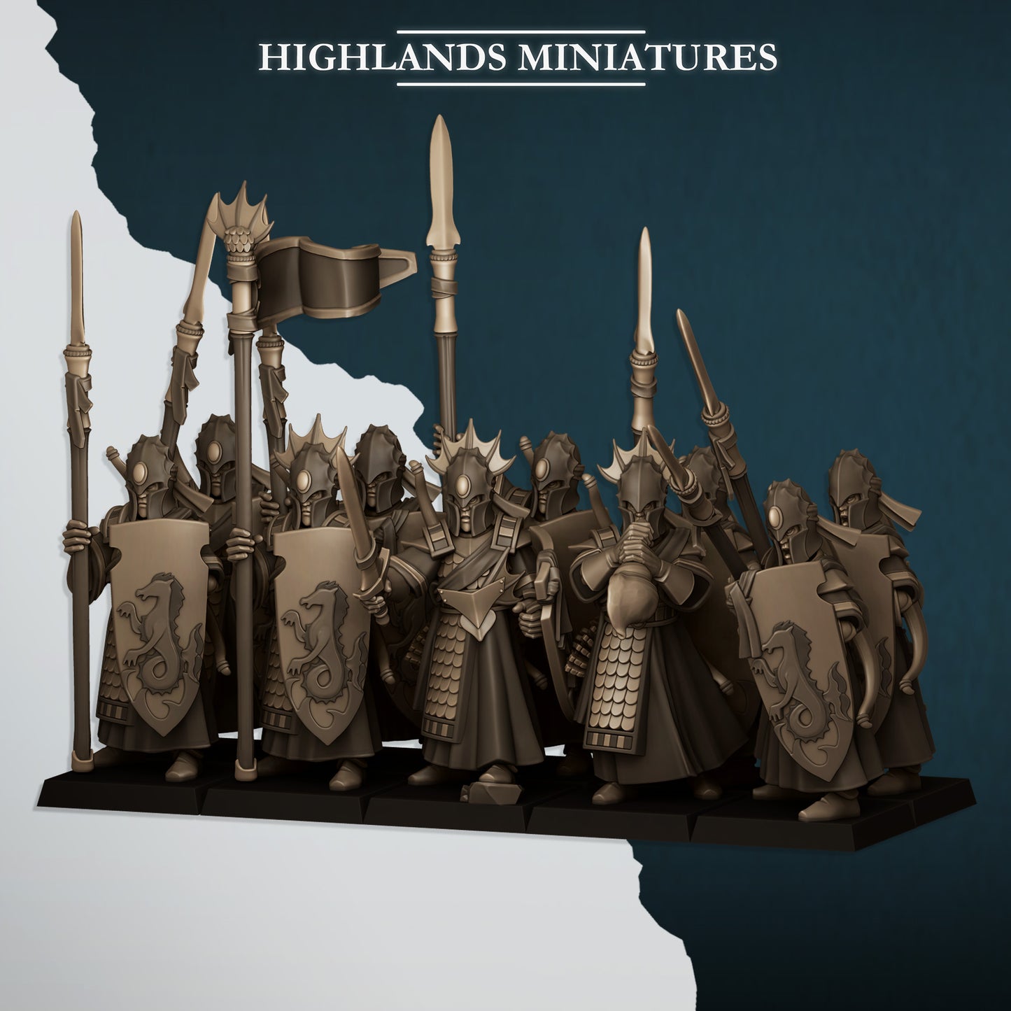 AEGEAN SEA GUARD - Figurine Highlands Miniatures
